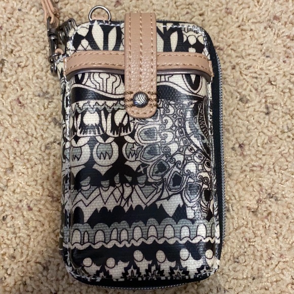 Sakroots Smartphone Wristlet-Sherbet one World-Excellent condition - Picture 2 of 3